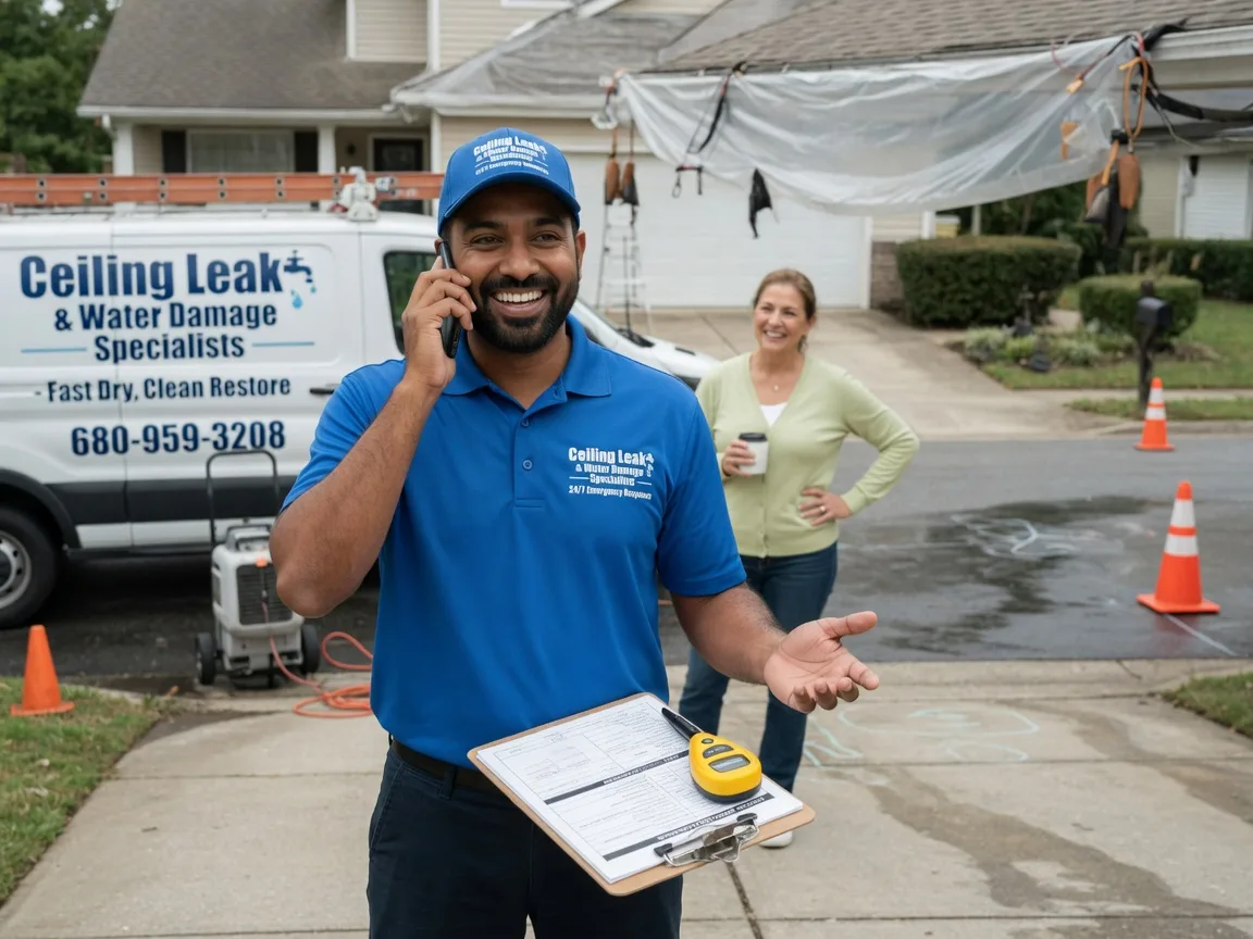 Ceiling Leak Cleanup Jeffersonville, KY FAQs