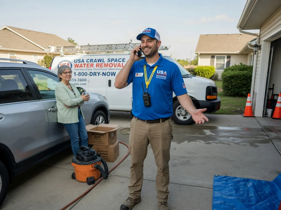 Crawl Space Water Removal Jeffersonville, KY FAQs